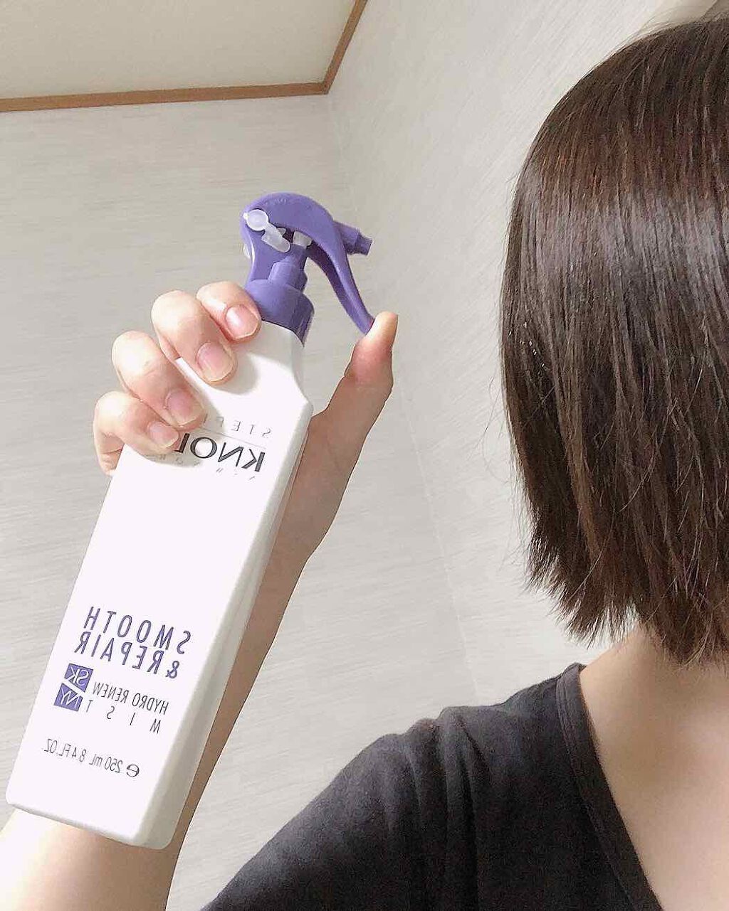 ハイドロリニュー ミスト スムースリペア 本体 250ml/スティーブンノル ニューヨーク/プレスタイリング・寝ぐせ直しを使ったクチコミ（3枚目）