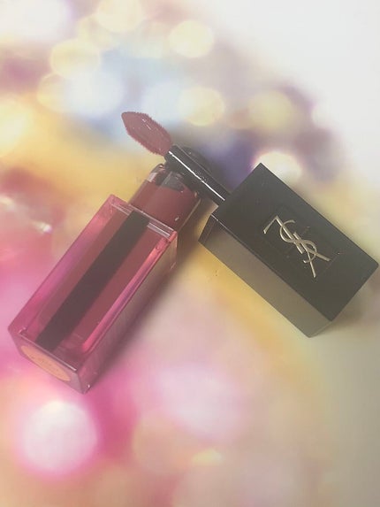 ルージュ ピュールクチュール ヴェルニ ウォーターステイン/YVES SAINT LAURENT BEAUTE/口紅を使ったクチコミ(2枚目)