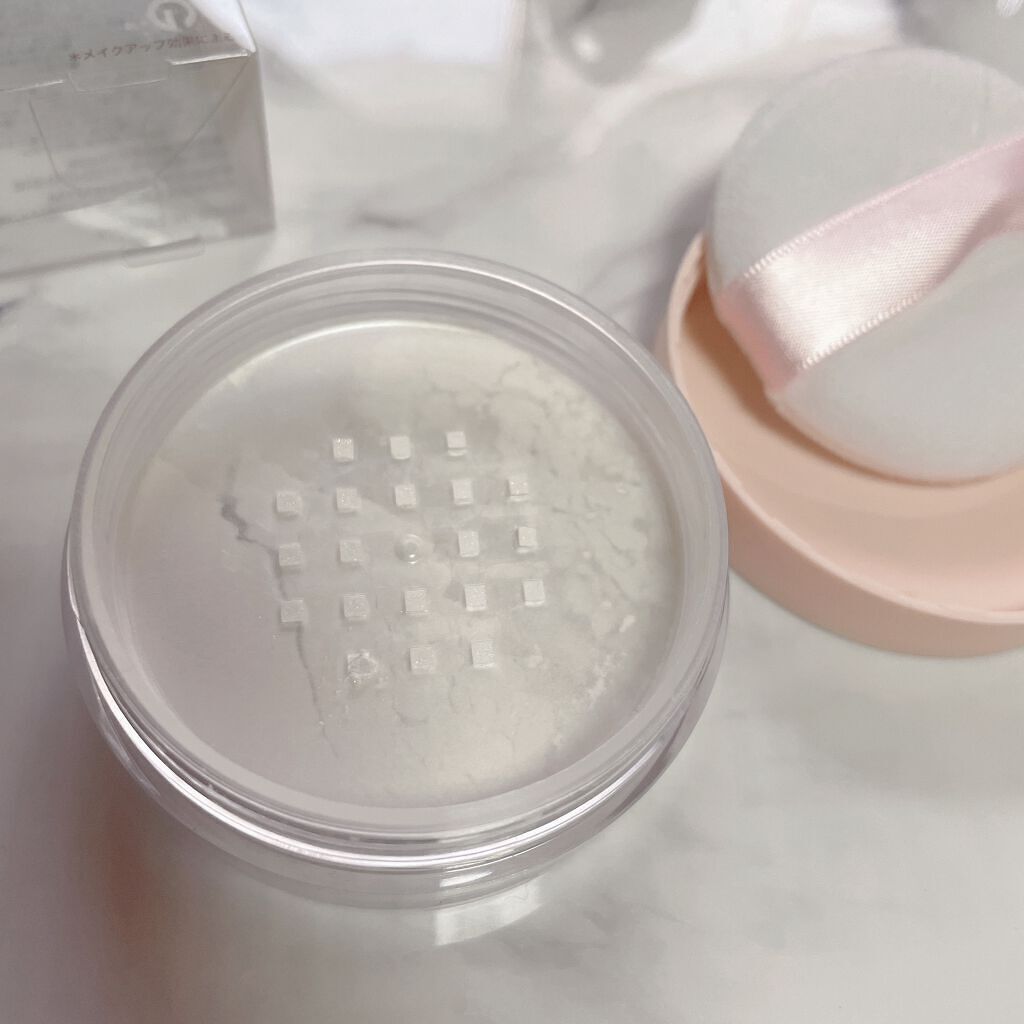 フィニッシングパウダー/Kirei&co./ルースパウダーを使ったクチコミ(2枚目)