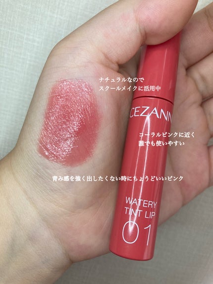 ラスティング リップカラーN/CEZANNE/口紅を使ったクチコミ(2枚目)