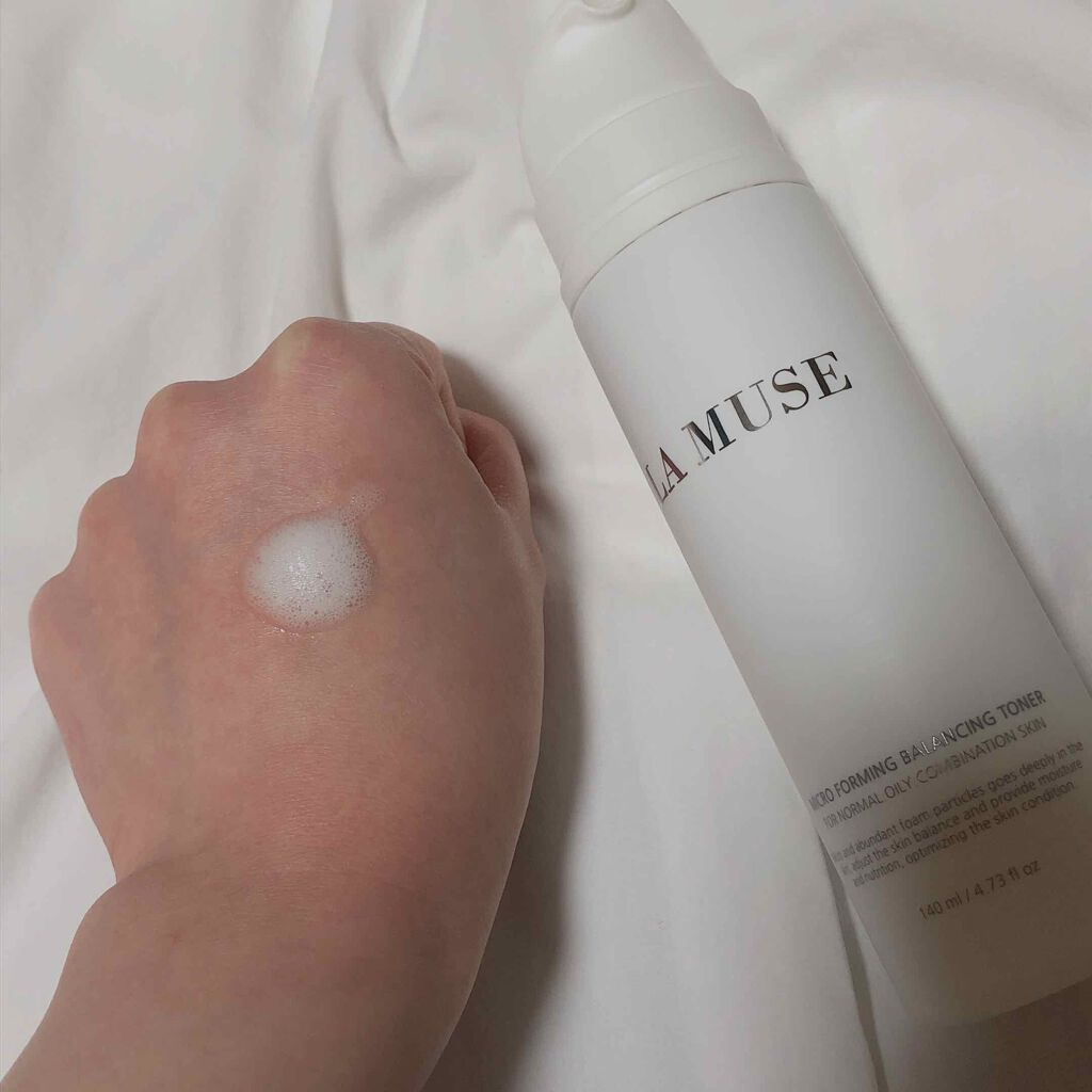 マイクロフォーミングバラシングトナー/ラミューズ/化粧水を使ったクチコミ(2枚目)