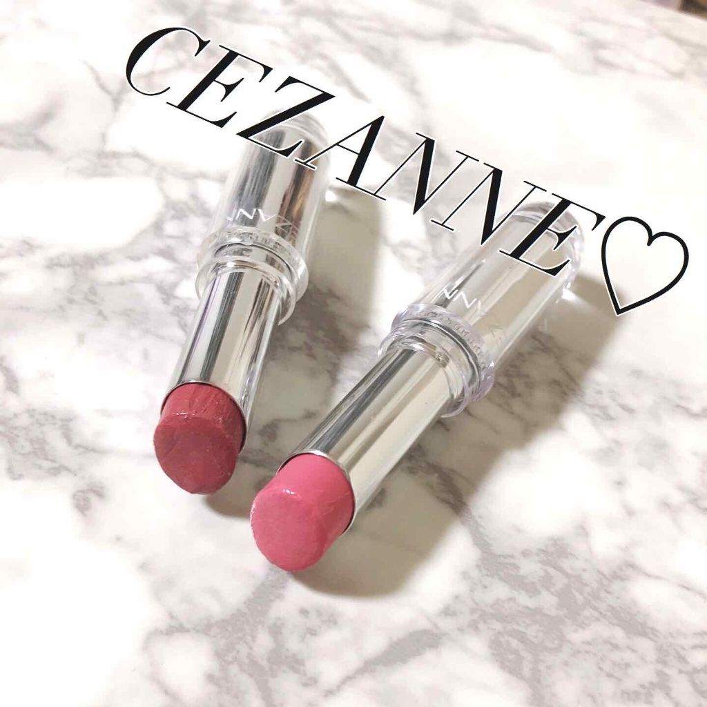 ラスティンググロスリップ/CEZANNE/口紅を使ったクチコミ(1枚目)