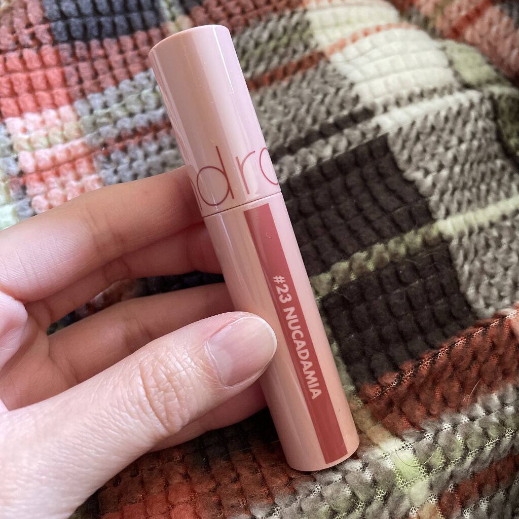 ジューシーラスティングティント/rom&nd/リップティントを使ったクチコミ（1枚目）