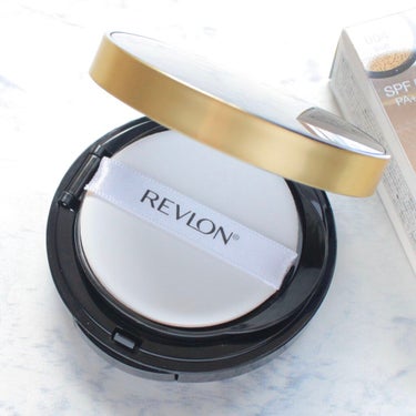 カラーステイ クッション ロングウェア ファンデーション 004 バフ/明るい肌色/REVLON/クッションファンデーションを使ったクチコミ（2枚目）