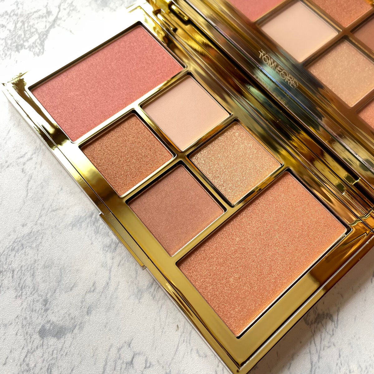 ソレイユ アイ アンド チーク パレット/TOM FORD BEAUTY/マルチパレットを使ったクチコミ(4枚目)