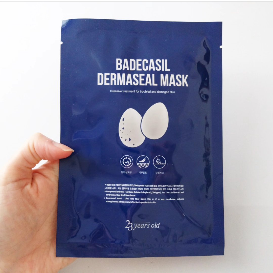 BADECASIL DERMASEAL MASK/23years old/シートマスク・パックを使ったクチコミ（3枚目）
