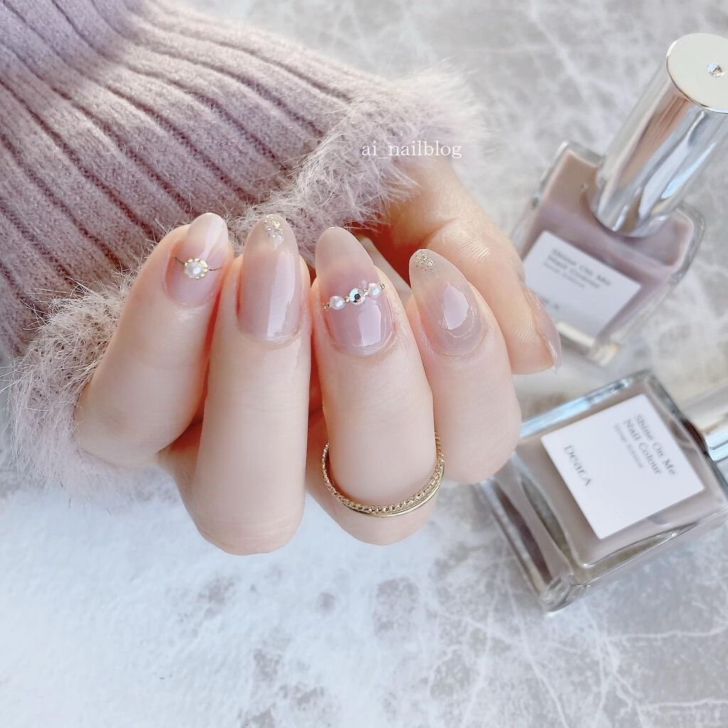 シャインオンミーネイルカラー SE05.インティメイト/Dear.A/マニキュアを使ったクチコミ（3枚目）