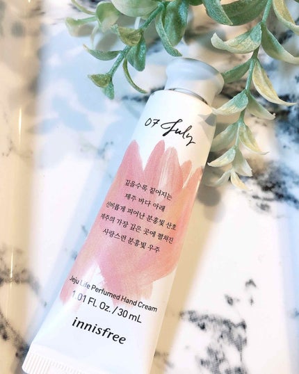 チェジュライフ パフュームド ハンドクリーム N/innisfree/ハンドクリームを使ったクチコミ(1枚目)