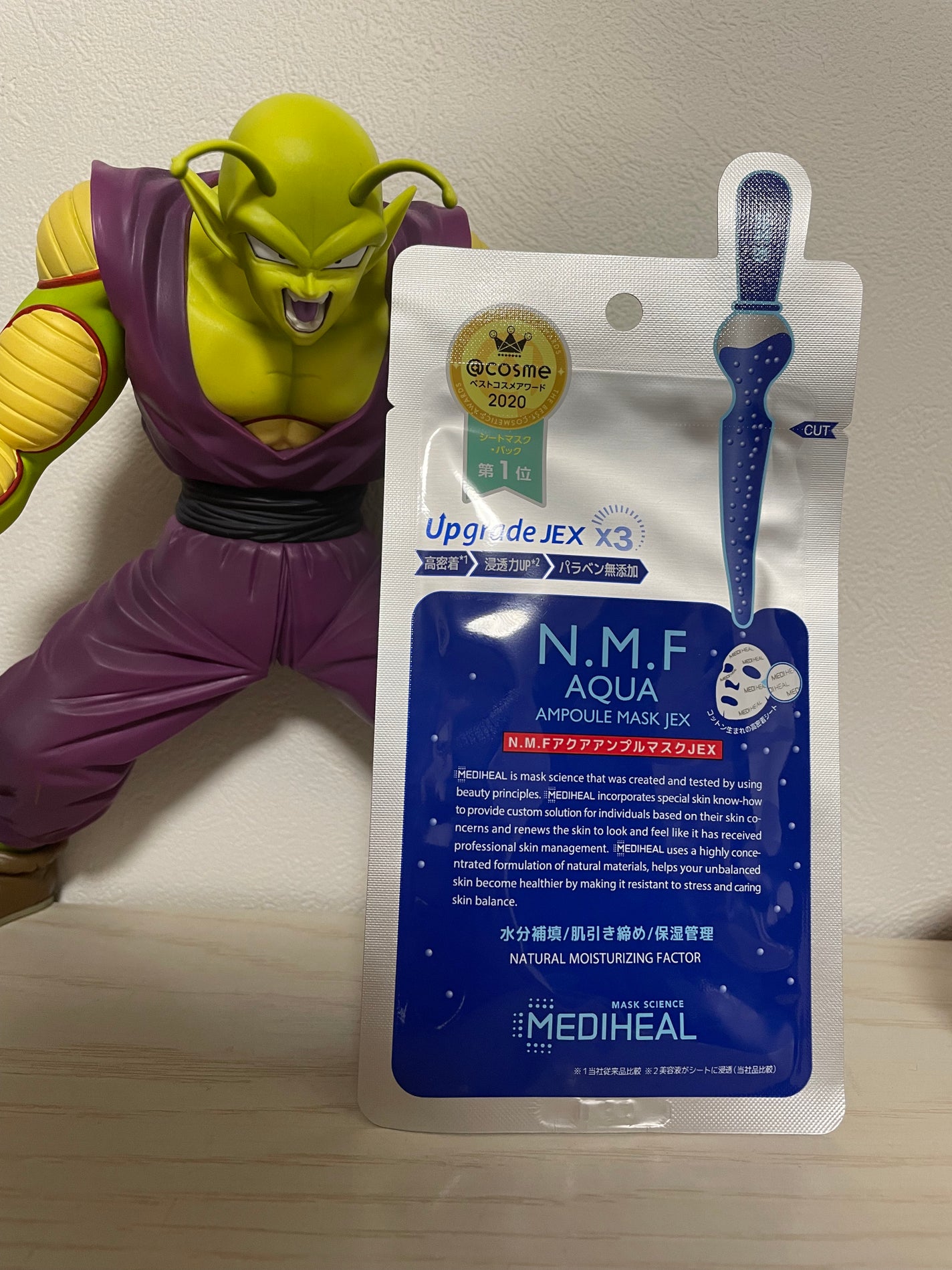 N.M.FアクアアンプルマスクJEX/MEDIHEAL/シートマスク・パックを使ったクチコミ(1枚目)