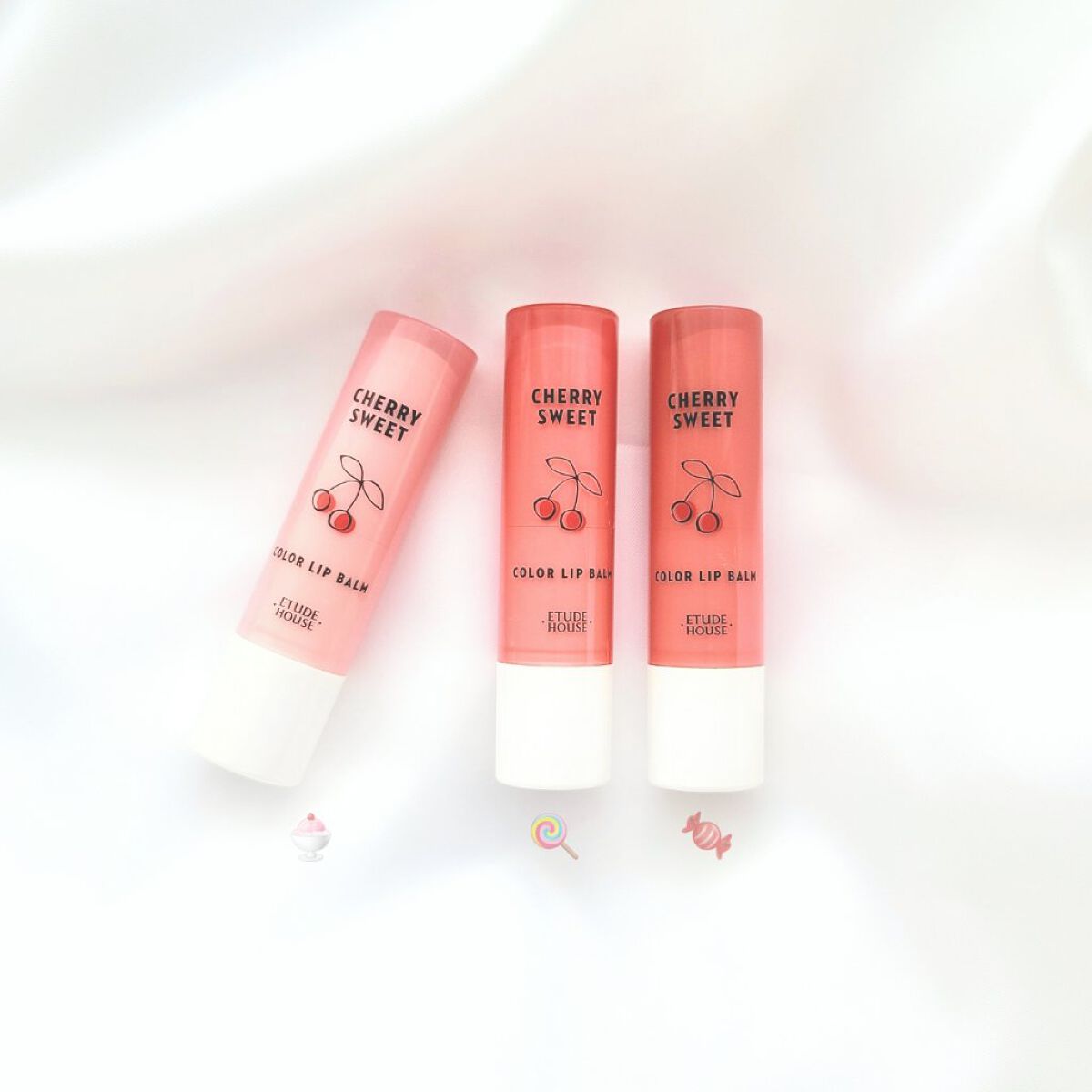 チェリースイート カラーリップバーム/ETUDE/口紅を使ったクチコミ（1枚目）