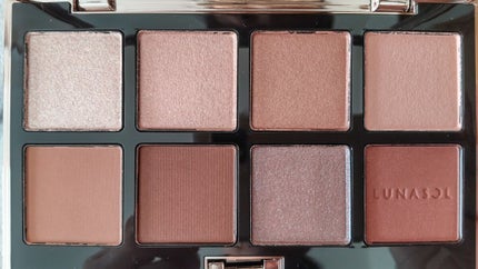 アイカラーレーション スペシャルエディション/LUNASOL/アイシャドウパレットを使ったクチコミ(2枚目)