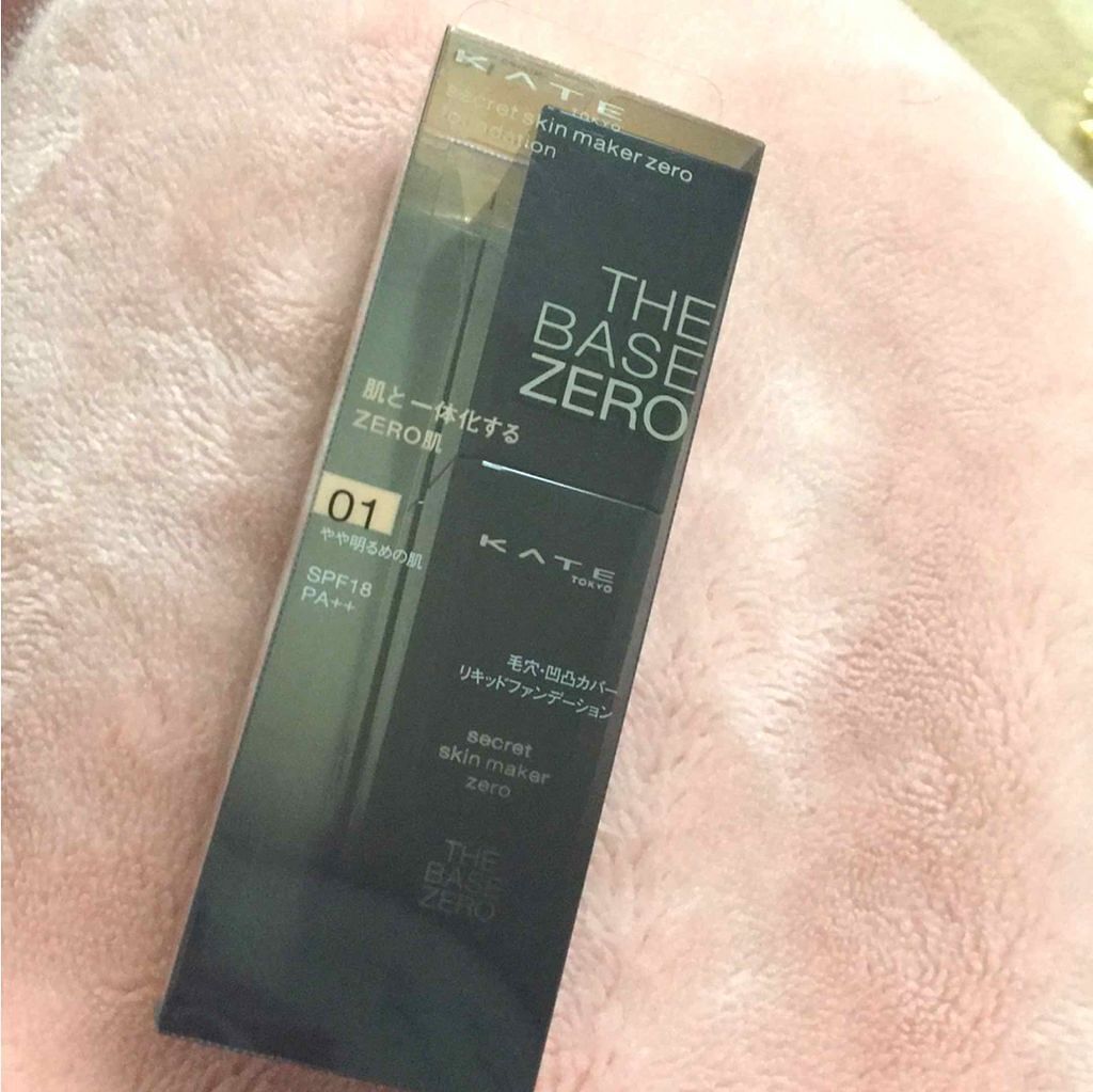 シークレットスキンメイカーゼロ(リキッド)/KATE/リキッドファンデーションを使ったクチコミ(1枚目)