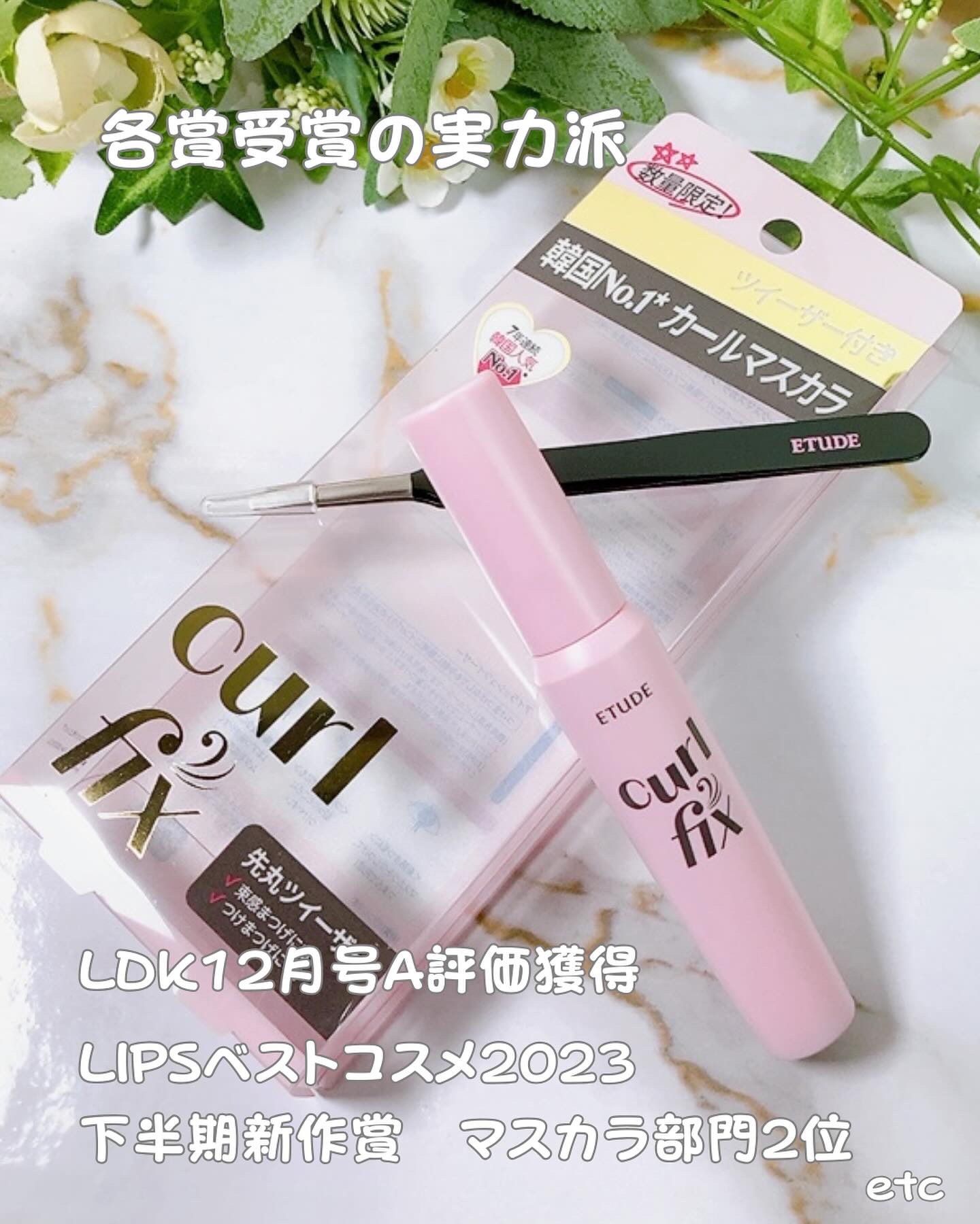 カールフィックスマスカラ/ETUDE/マスカラを使ったクチコミ（2枚目）