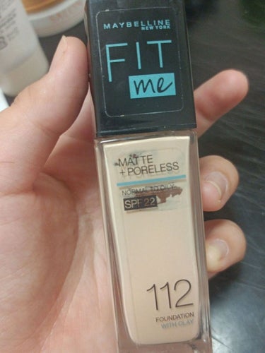 フィットミー リキッドファンデーション R/MAYBELLINE NEW YORK/リキッドファンデーションを使ったクチコミ（1枚目）