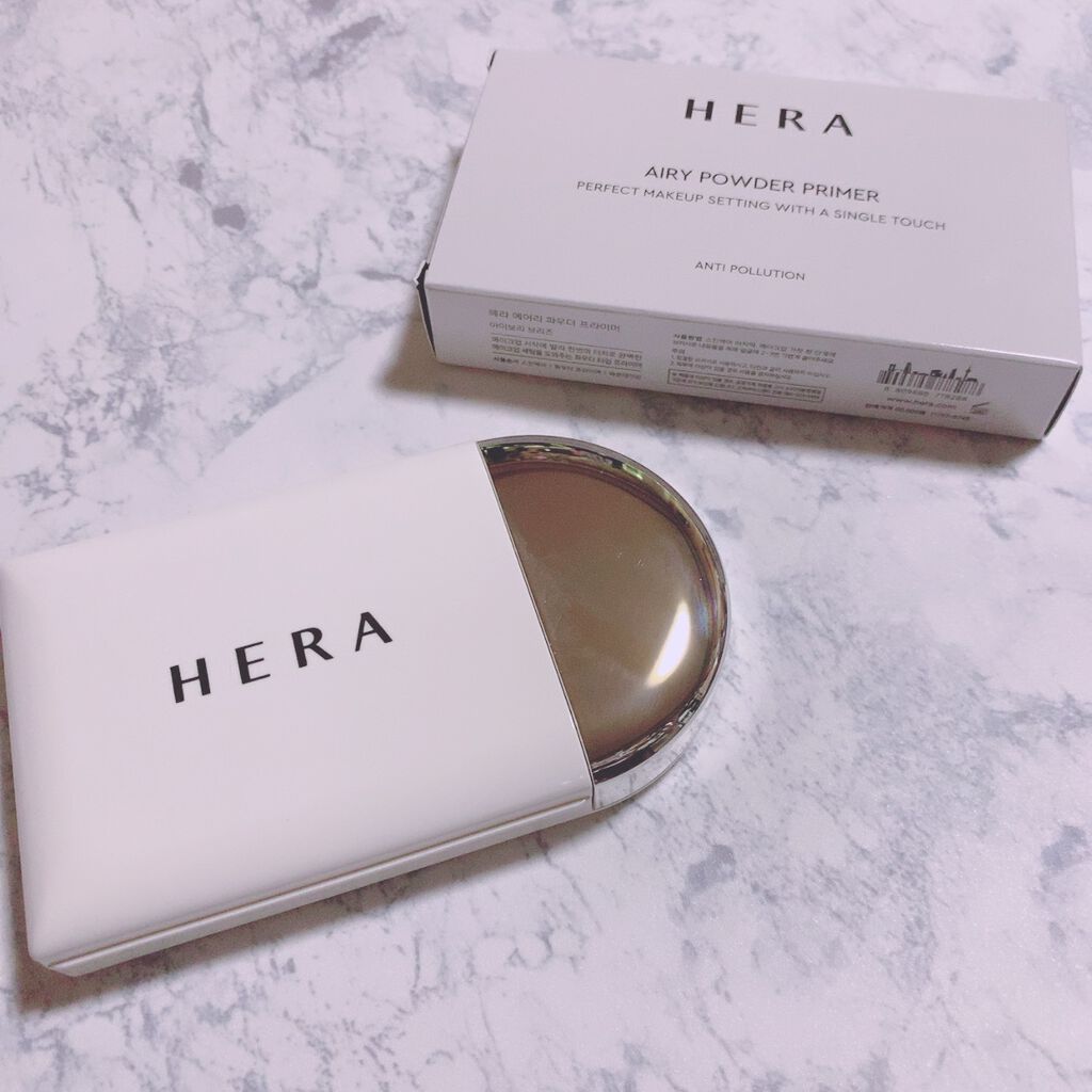 エアリーパウダープライマー/HERA/プレストパウダーを使ったクチコミ(1枚目)