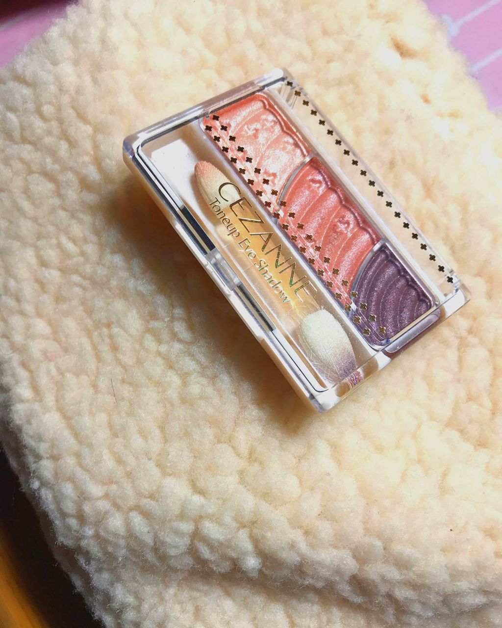 トーンアップアイシャドウ/CEZANNE/アイシャドウパレットを使ったクチコミ（2枚目）