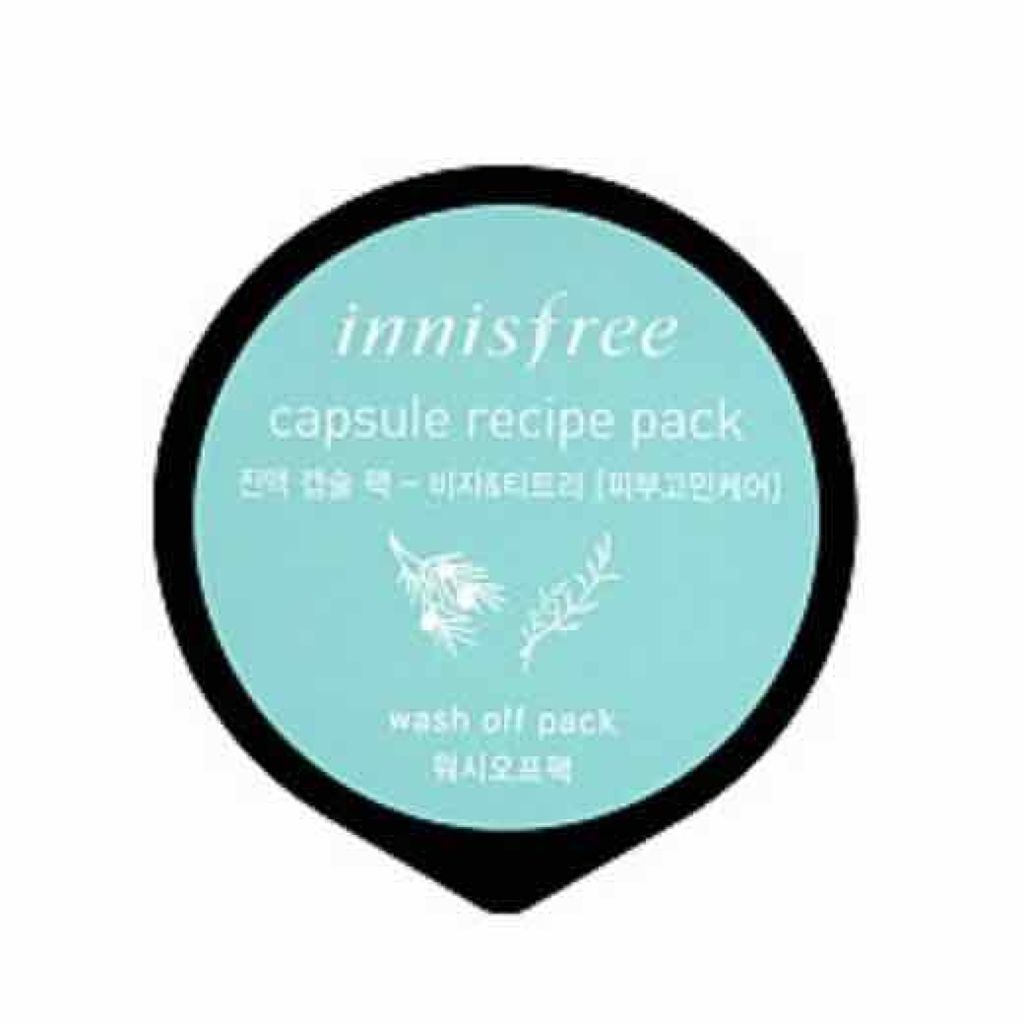 カプセルレシピパック B&T/innisfree/洗い流すパック・マスクを使ったクチコミ(1枚目)