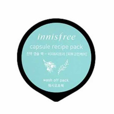 カプセルレシピパック B&T/innisfree/洗い流すパック・マスクを使ったクチコミ（1枚目）