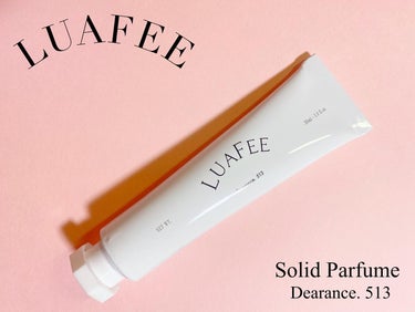 LUAFEE
Solid Perfume
Dearan cew513

☑︎キャリアオイル配合
ほのかな香りが長く続く

サラッとしたテクスチャで肌に乗せるとじゅわっとオイルテクスチャに変わりまたサラサ