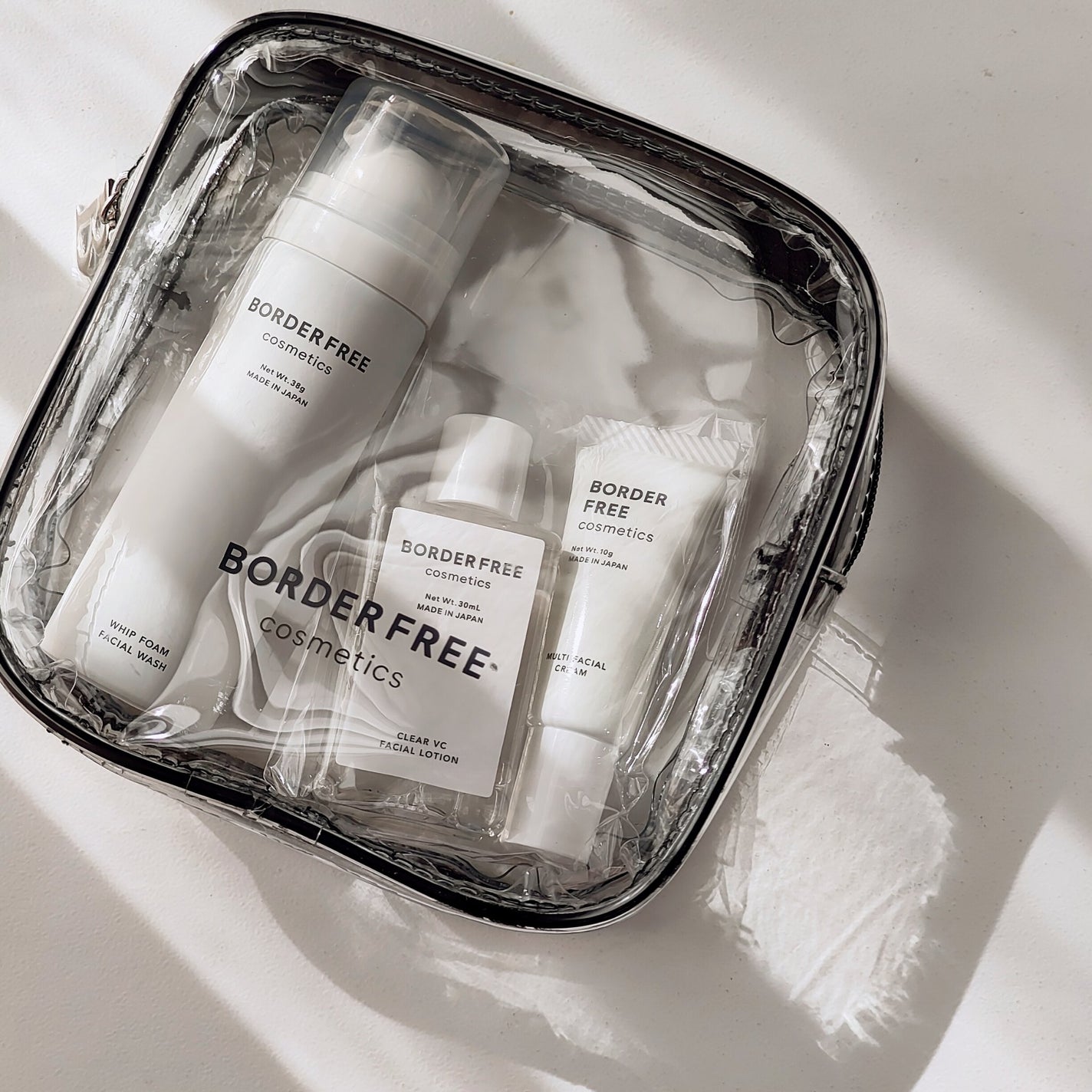 ミニサイズスキンケアセット/BORDER FREE cosmetics/トライアルキットを使ったクチコミ(1枚目)