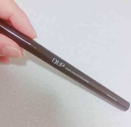 【旧品】シルキーリキッドアイライナーWP/D-UP/リキッドアイライナーを使ったクチコミ(1枚目)