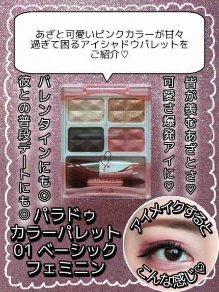 カラーパレット/パラドゥ/マルチパレットを使ったクチコミ(1枚目)