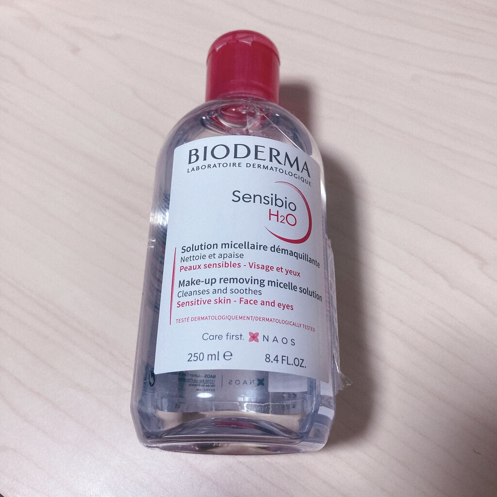 サンシビオ エイチツーオー D/ビオデルマ/クレンジングウォーターを使ったクチコミ（2枚目）