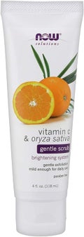 now solutions vitamin C ＆ oryza sativa gentle scrub