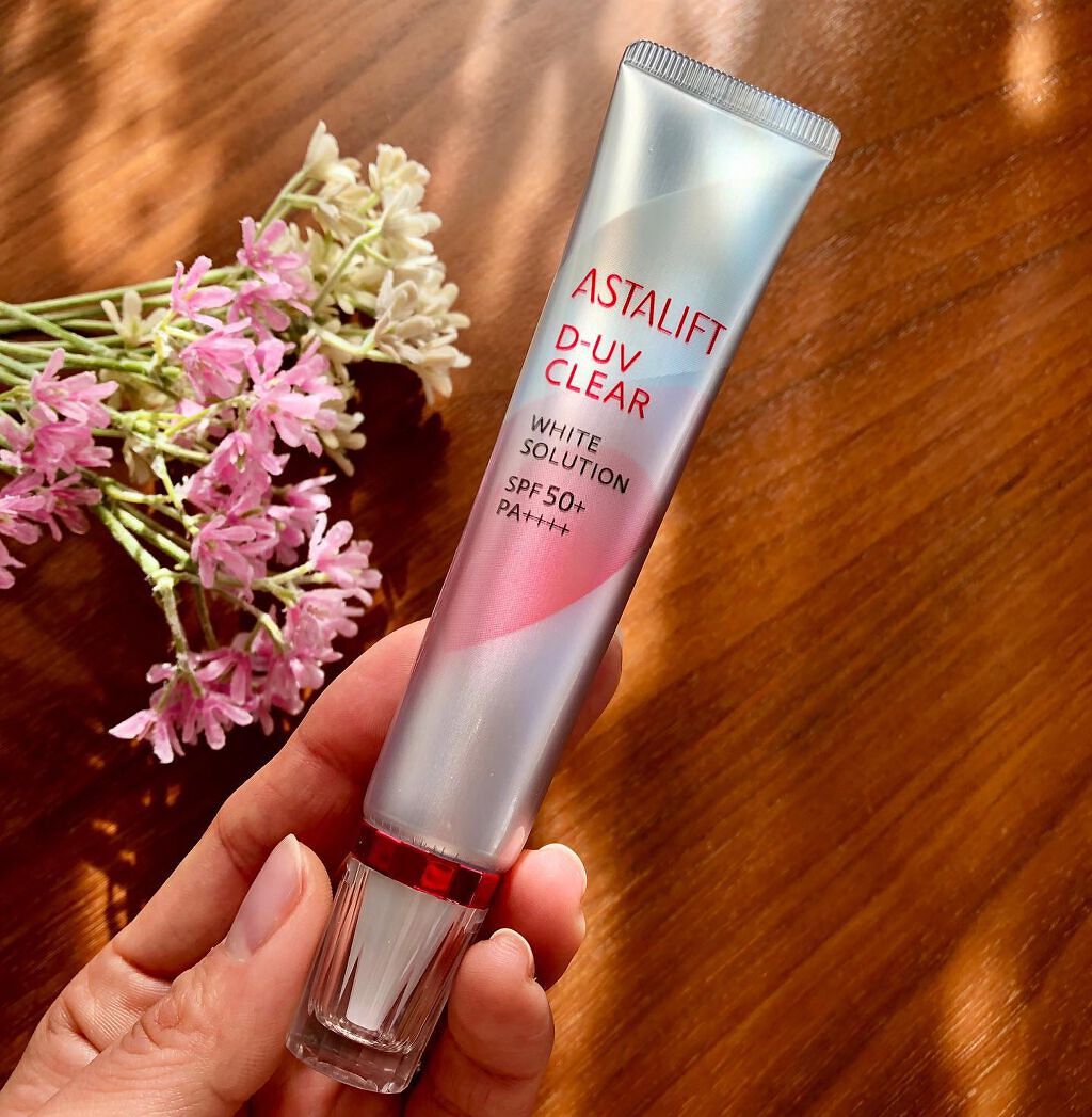 D-UVクリア ホワイトソリューション/アスタリフト/日焼け止めクリームを使ったクチコミ(1枚目)