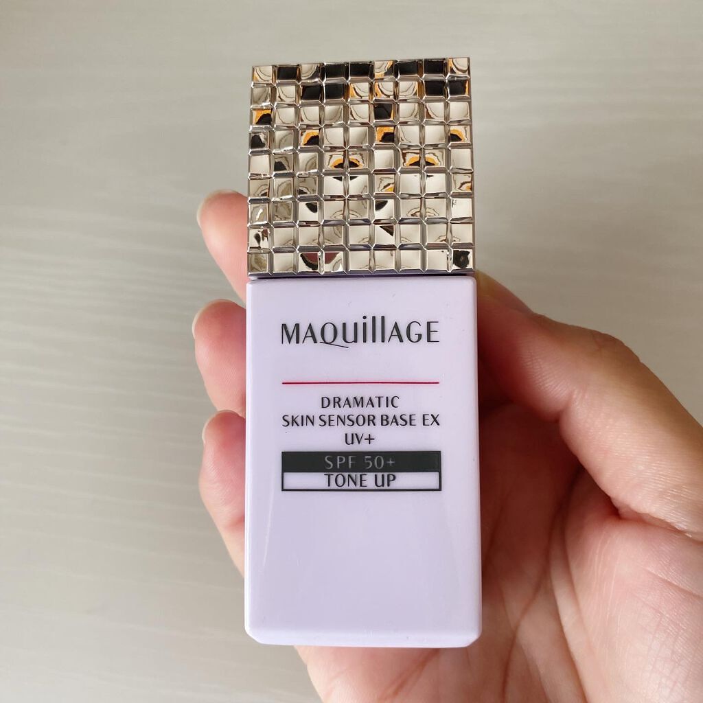 ドラマティックスキンセンサーベース EX UV+/マキアージュ/化粧下地を使ったクチコミ（2枚目）