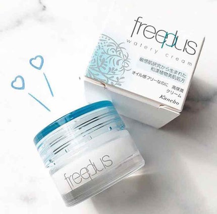 ウォータリークリーム/フリープラス/フェイスクリームを使ったクチコミ(1枚目)