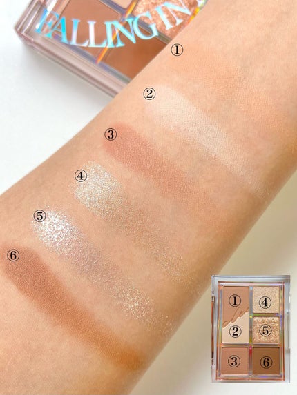 プロ アイパレット ミニ/CLIO/アイシャドウパレットを使ったクチコミ(5枚目)