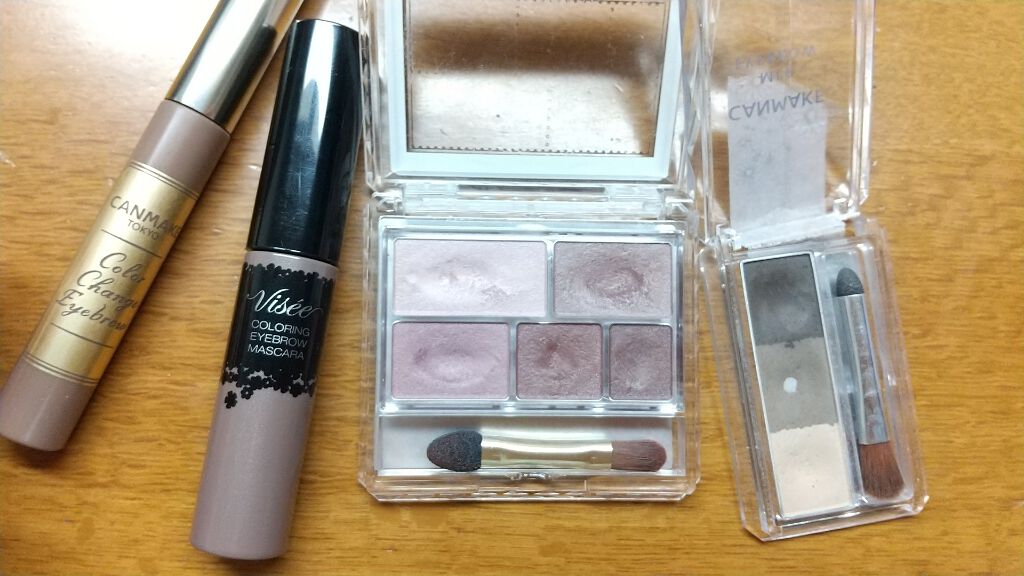 カラーチェンジアイブロウ/キャンメイク/眉マスカラを使ったクチコミ（1枚目）