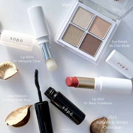 カラーマスカラ/sopo/マスカラを使ったクチコミ(1枚目)