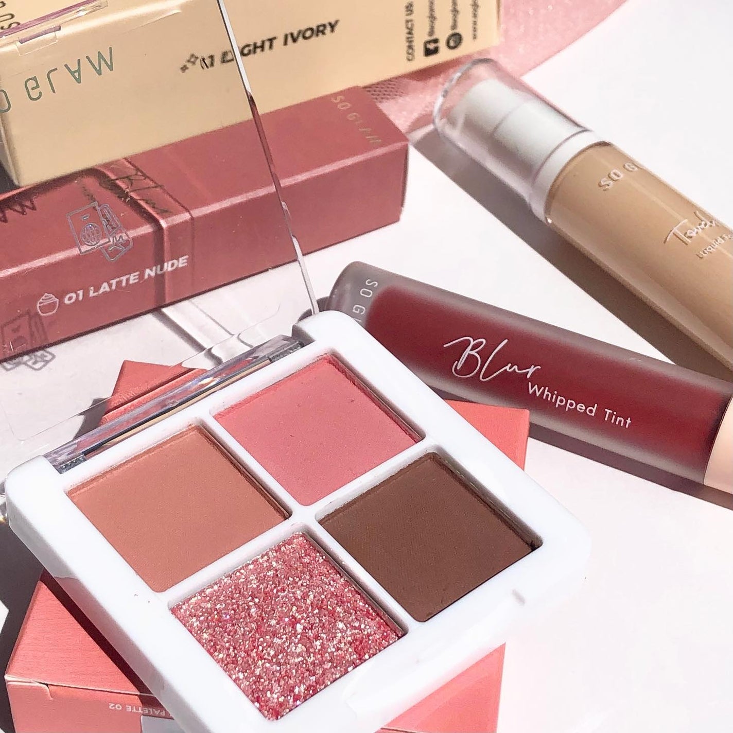 プチポケットアイシャドウパレット/SO GLAM/アイシャドウパレットを使ったクチコミ(5枚目)