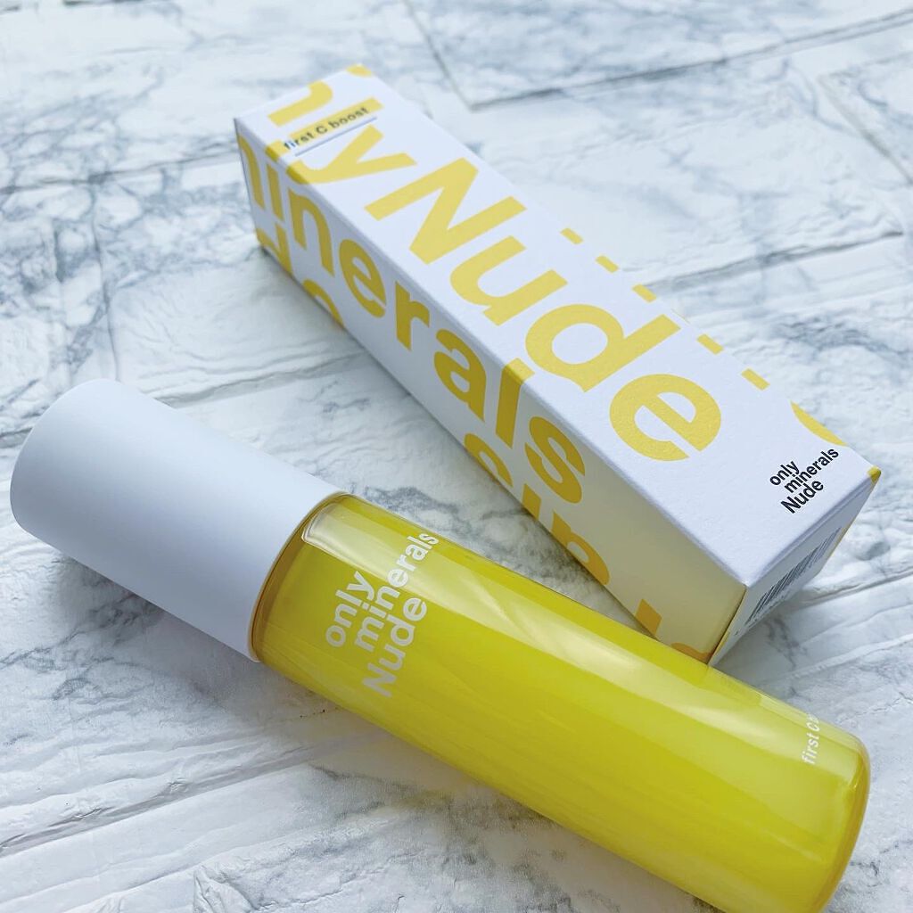 Nude ファーストCブースト/ONLY MINERALS/美容液を使ったクチコミ(9枚目)