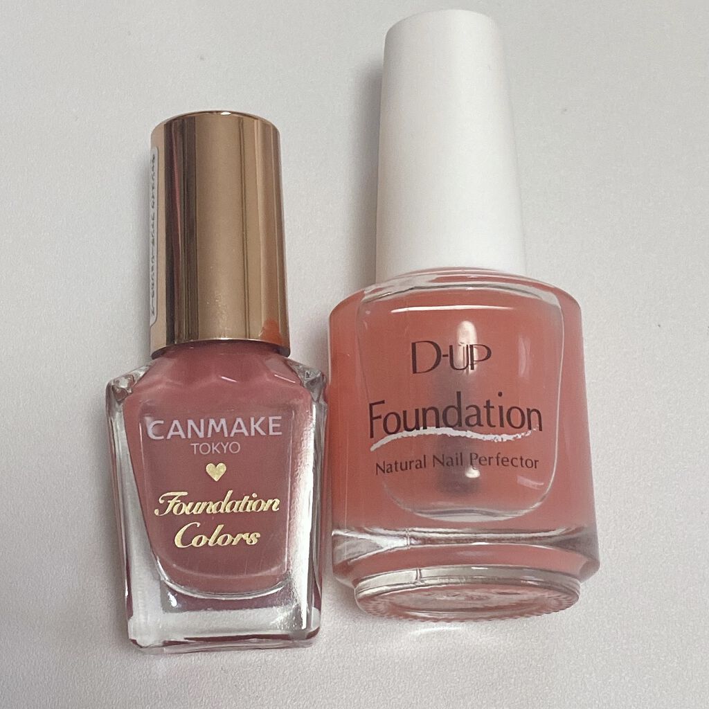 ディーアップファンデーション/D-UP/ネイルベースコートを使ったクチコミ（2枚目）