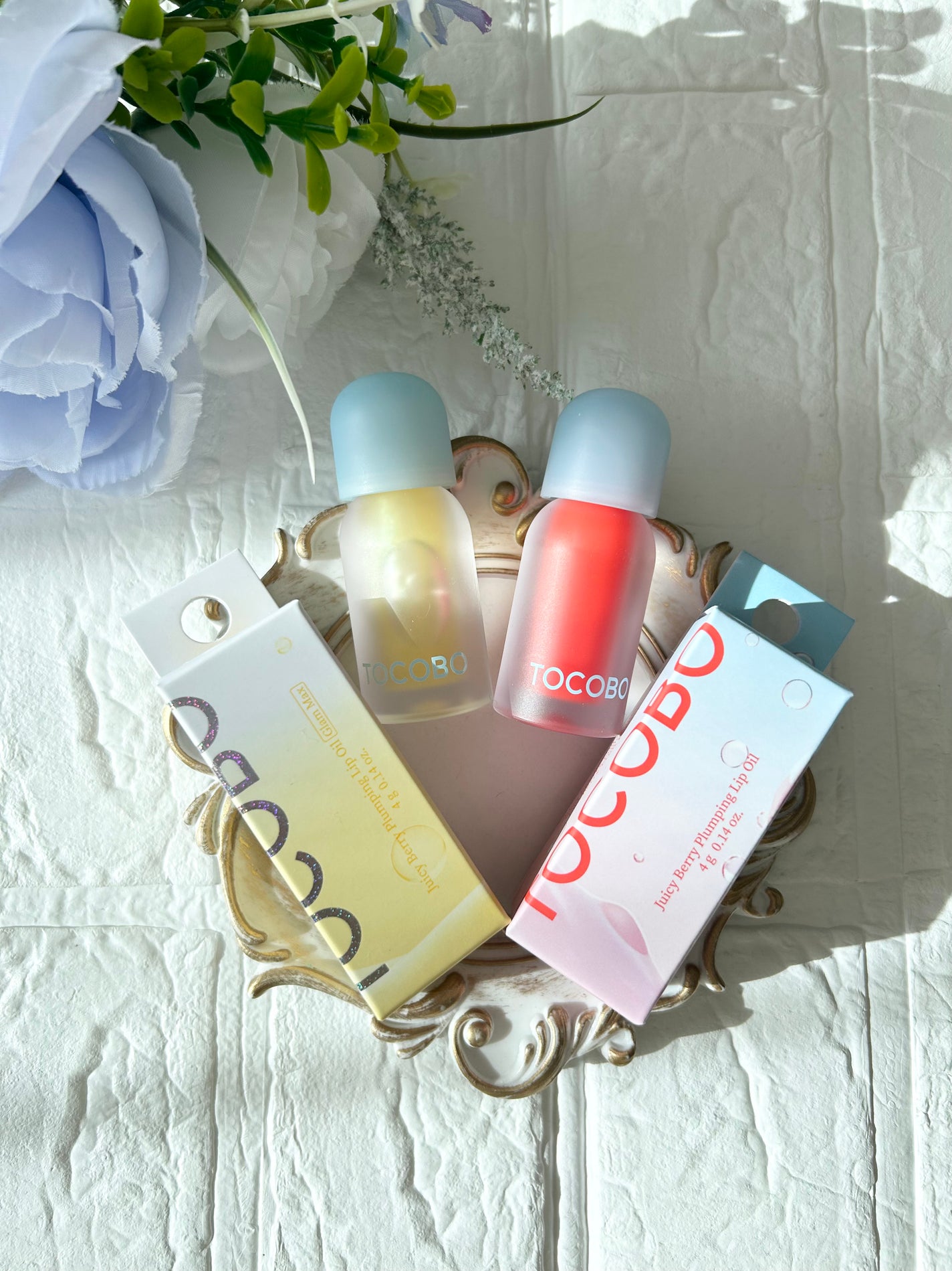 ジューシーベリープランピングリップオイル/TOCOBO/リップグロスを使ったクチコミ(2枚目)