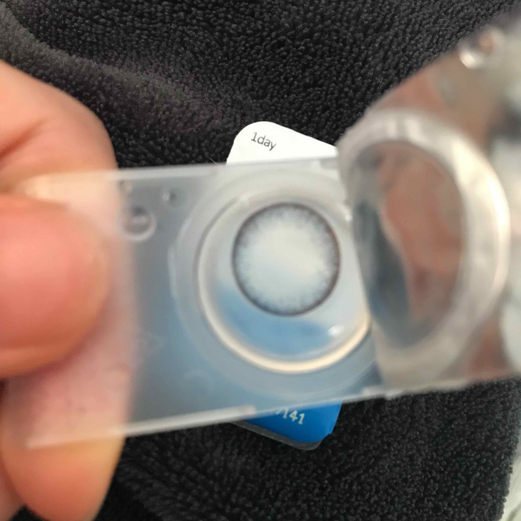 eye closet １day SweetSeries（アイクローゼットワンデー スウィートシリーズ） CHIFFON NAVY/EYE CLOSET/ワンデー（１DAY）カラコンを使ったクチコミ（1枚目）