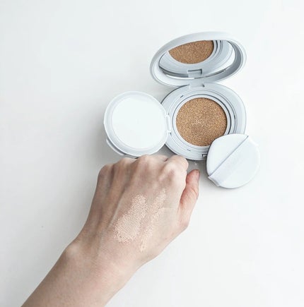 Skin breathing cushion Cloud/Healus/クッションファンデーションを使ったクチコミ(4枚目)