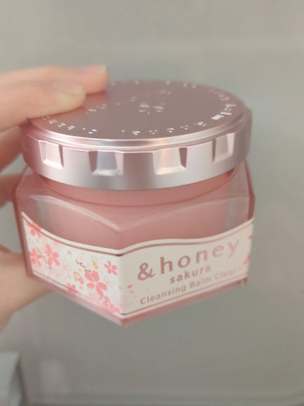 サクラ クレンジングバーム クリア /&honey/クレンジングバームを使ったクチコミ(1枚目)
