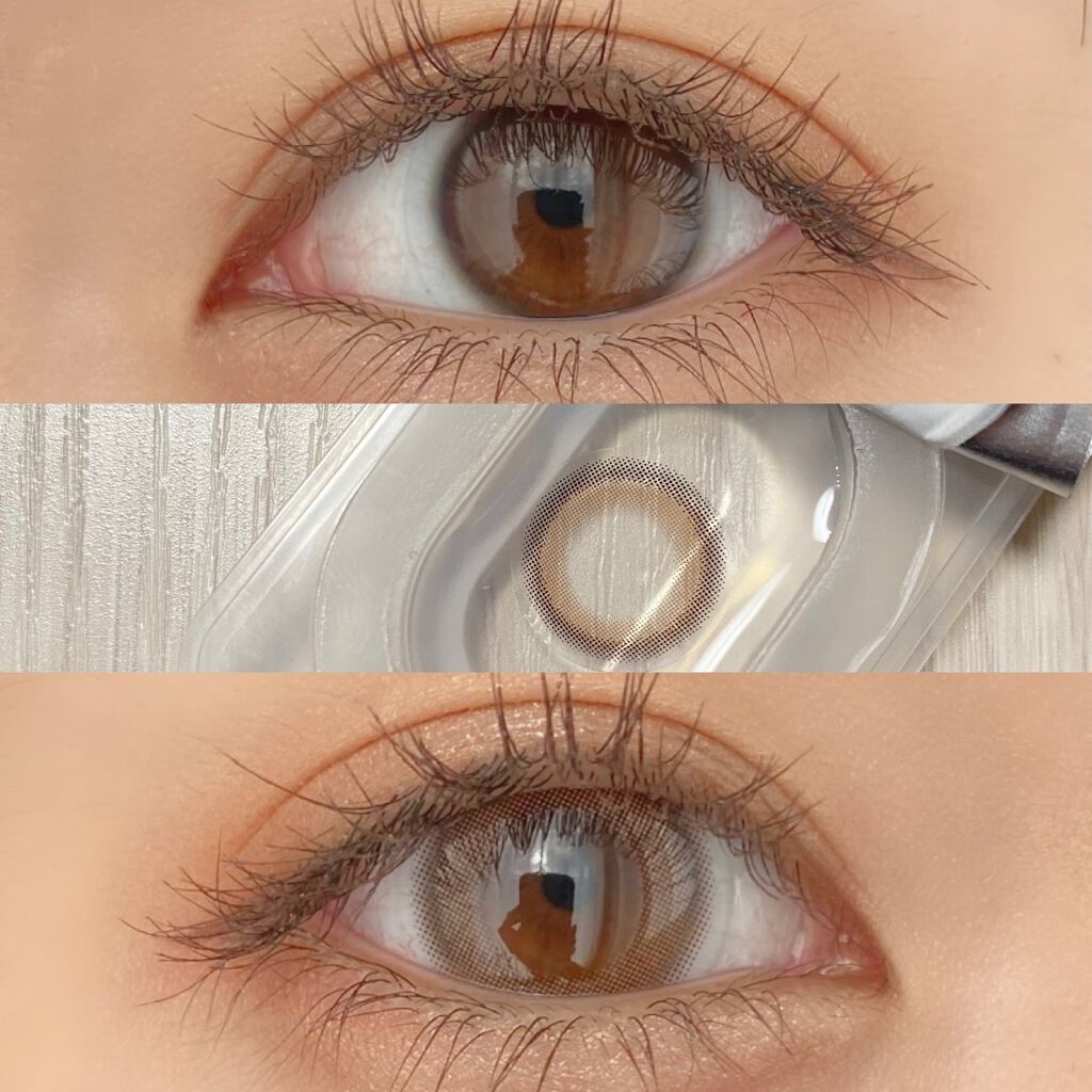 やぎさん on LIPS 「色素薄い系透明感カラコン(Ꙭ)..▷▶︎プリモクレール愛されフ..」(2枚目)