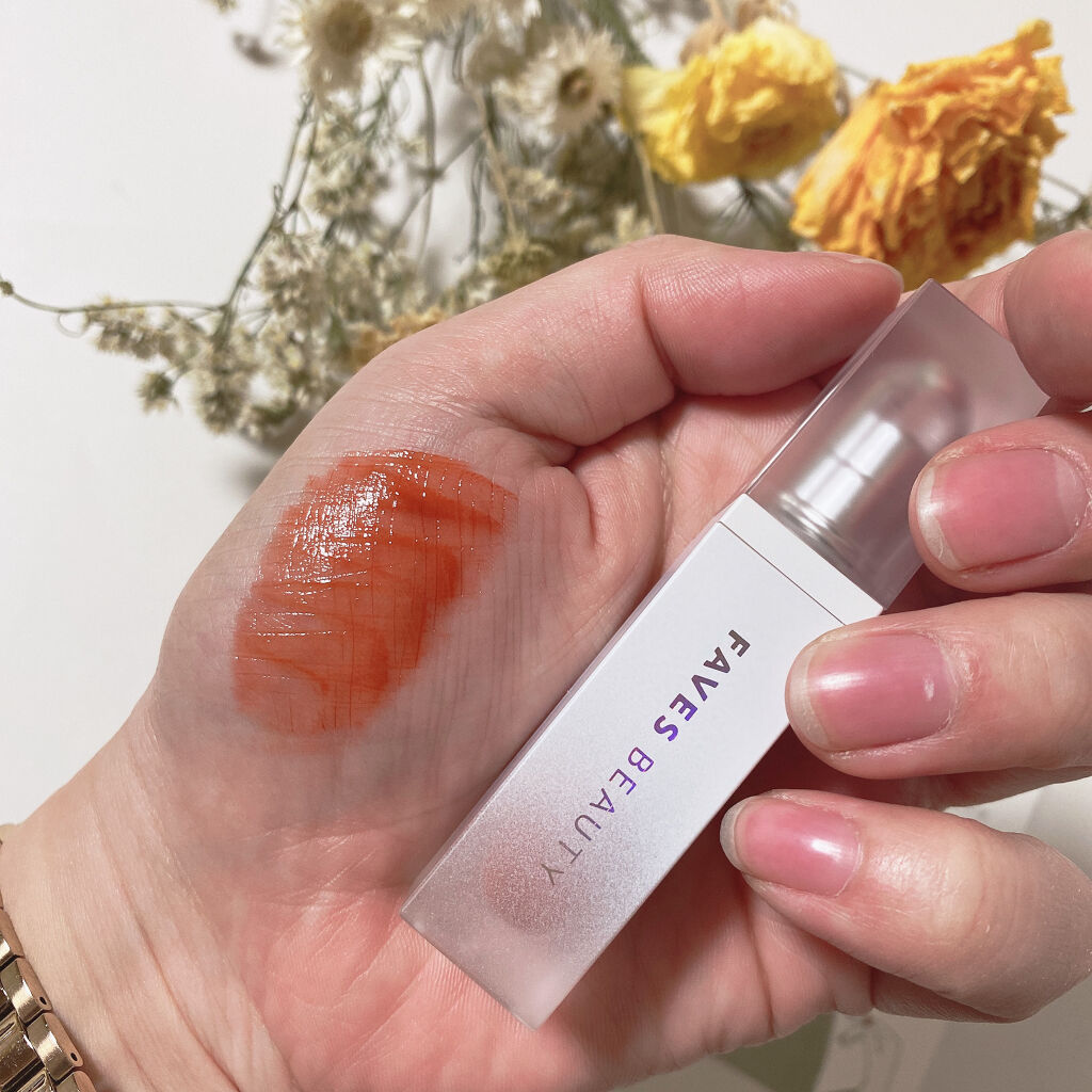 マイカラー ウォーターティント/FAVES BEAUTY/リップティントを使ったクチコミ（3枚目）
