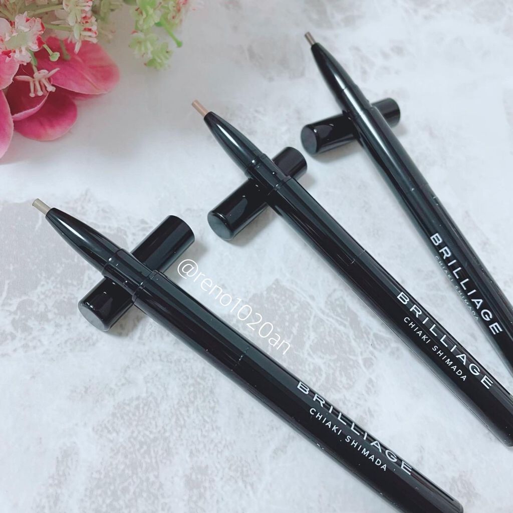 ロングステイ アイブロウパウダー&ペンシル/ブリリアージュ/アイブロウペンシルを使ったクチコミ(2枚目)