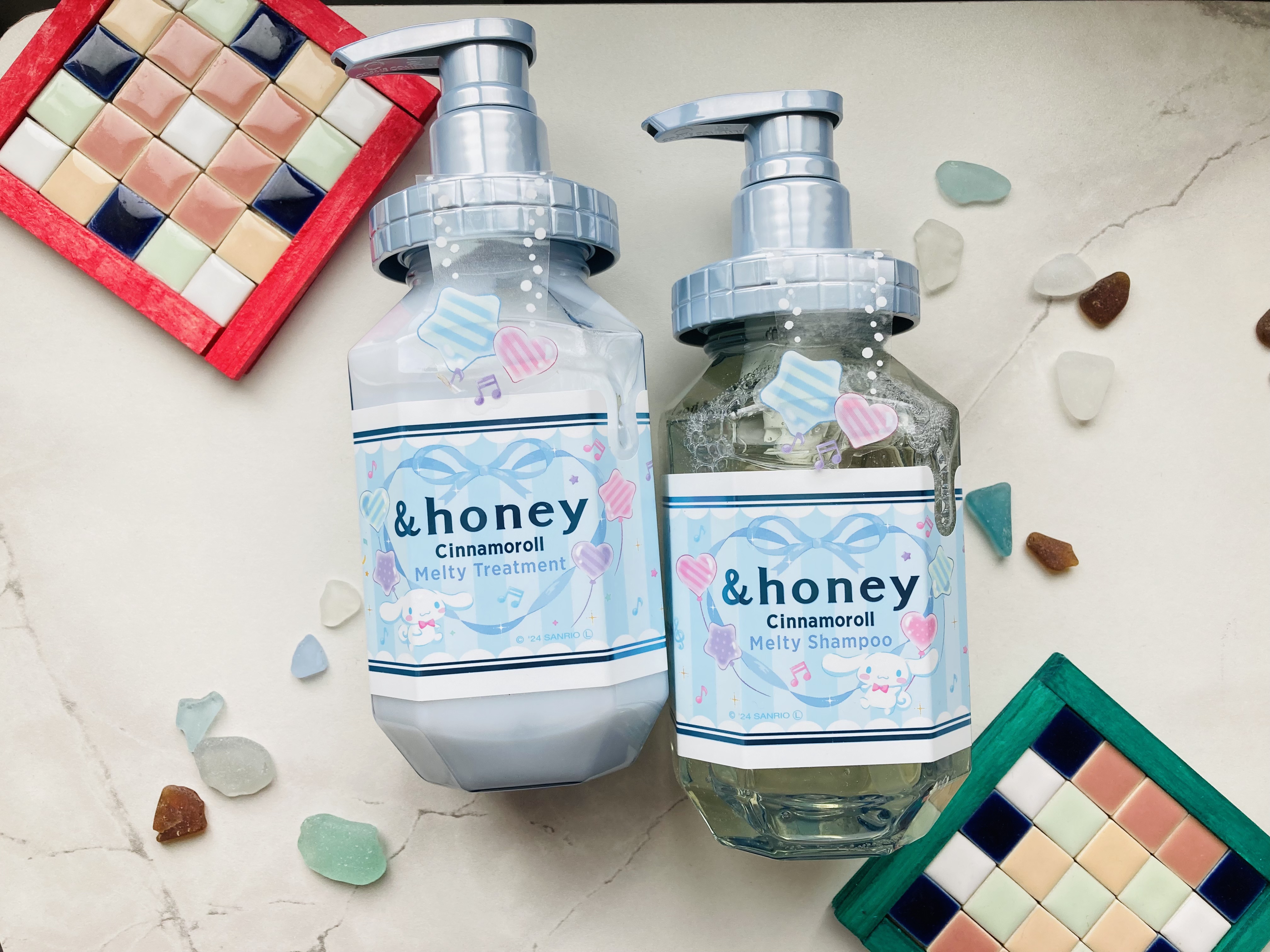 アンドハニー シナモロール メルティ  シャンプー&ヘアトリートメント限定ペアセット/&honey/市販シャンプーを使ったクチコミ（1枚目）