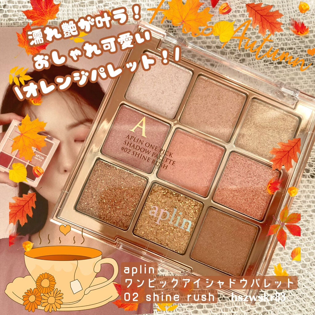 ワンピックアイシャドウパレット/APLIN/アイシャドウパレットを使ったクチコミ(1枚目)