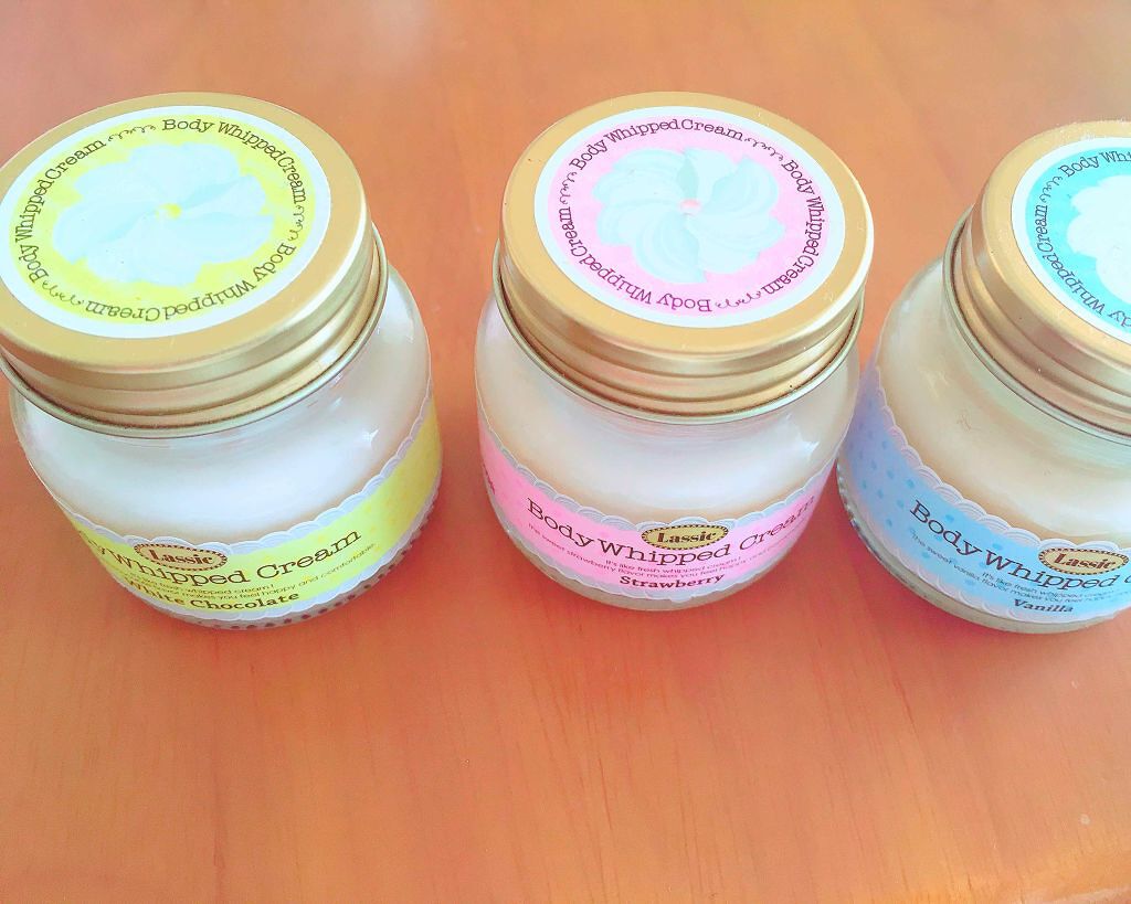 ボディホイップクリーム ストロベリー/ラシック/ボディクリームを使ったクチコミ（1枚目）