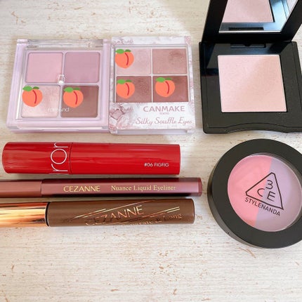 シルキースフレアイズ/キャンメイク/アイシャドウパレットを使ったクチコミ(4枚目)