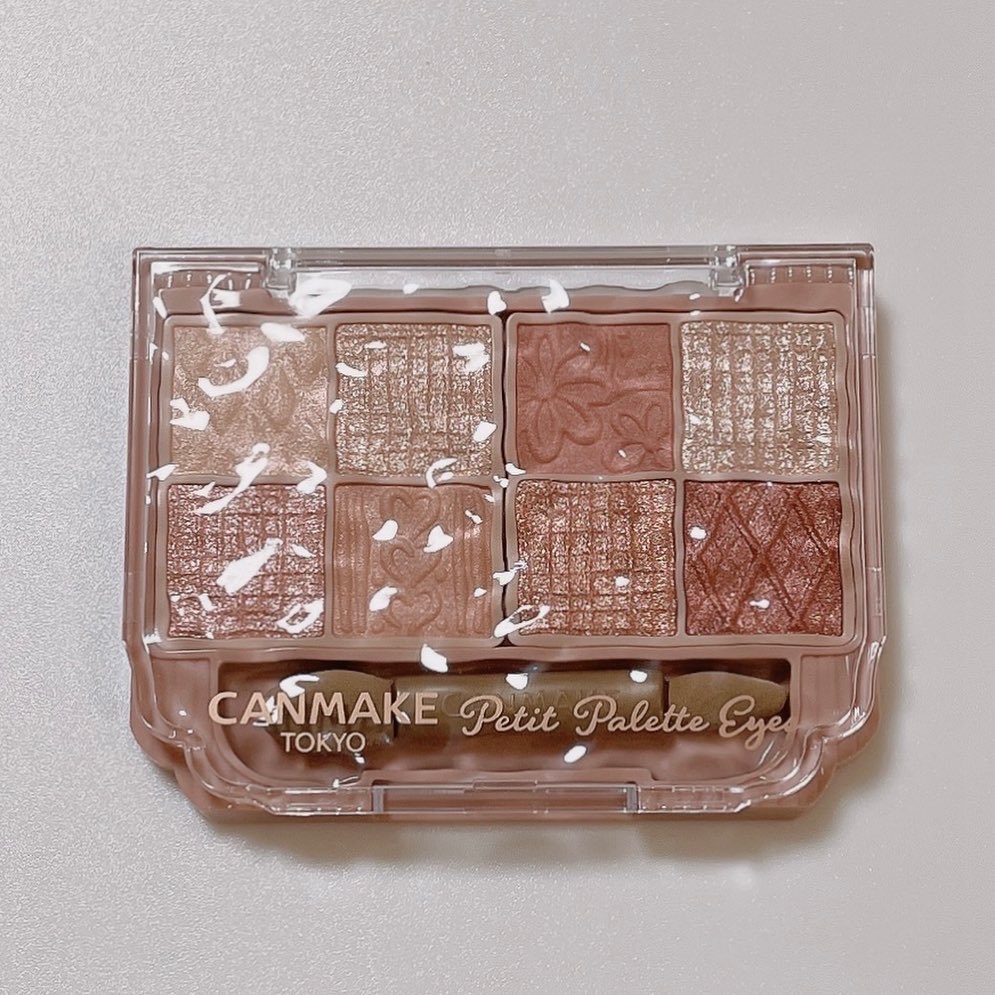 プティパレットアイズ/キャンメイク/パウダーアイシャドウを使ったクチコミ（1枚目）