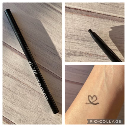 UR GLAM GEL EYELINER/U R GLAM/ジェルアイライナーを使ったクチコミ(2枚目)